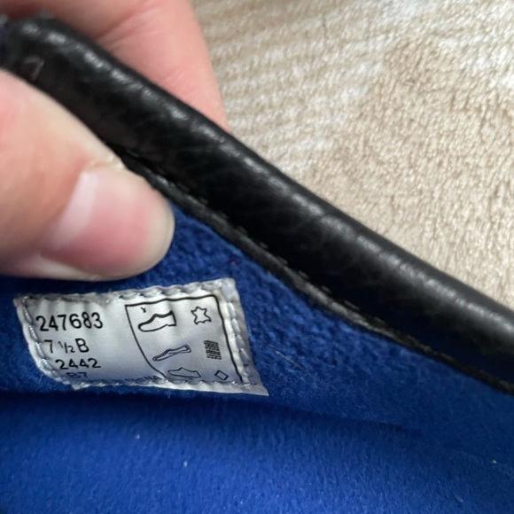 Lands End Leather Quilted Shoe size 7 Black Womens Casual Shoes New in Box - Picture 8 of 10